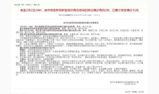 莆田现6例？莆田今天有新增病例吗