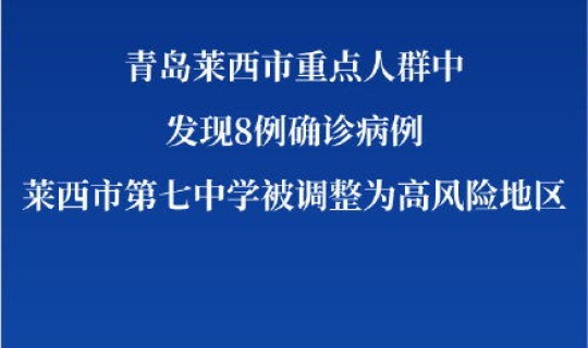 青岛是高风险嘛，青岛是什么风险等级