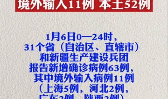 31省市本土新增，6省新增本土30例