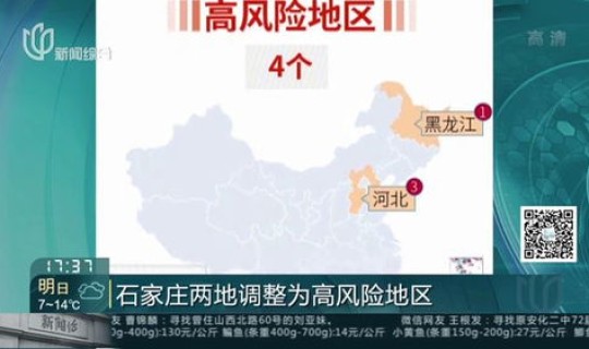 石家庄高风险地区 石家庄地区