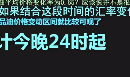 汽油涨价最新消息今晚 油价最新消息今天