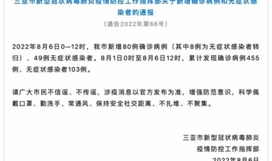 三亚疫情通报数据(三亚疫情最新消息(近10天)) 三亚疫情通报数据(三亚疫情最新消息(近10天))
