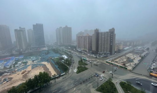 郑州隧道进水了吗？隧道