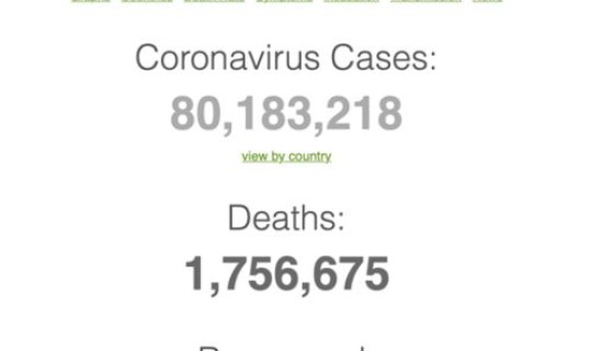 美国 累计确诊(新冠病毒确诊人数)