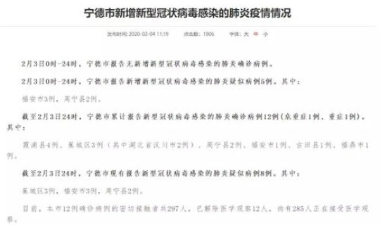 福建安溪新型冠状肺炎？福建几例新型肺炎