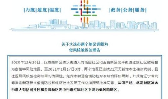 大连 高风险地区查询 高风险地区是什么意思