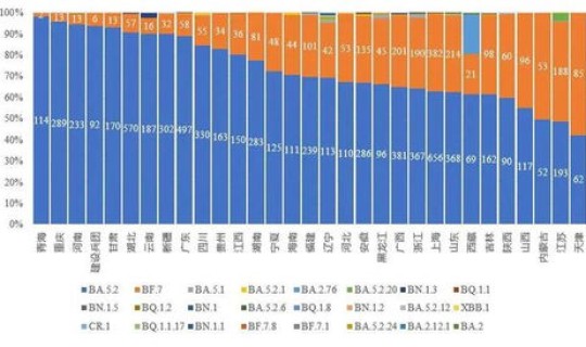 全国城市新冠感染排名？新冠各省感染率程度