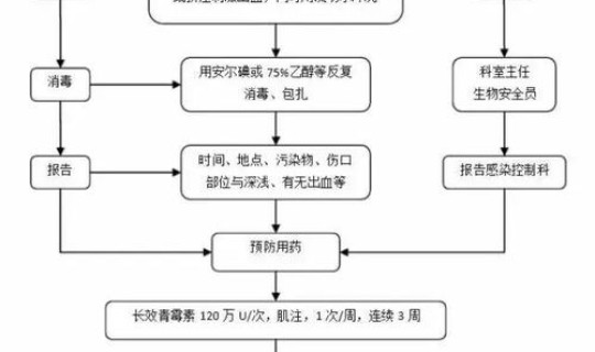 高风险暴露处理流程(职业暴露后的处置流程)
