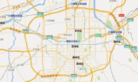 西安限行规定范围 西安市限行区域范围地图