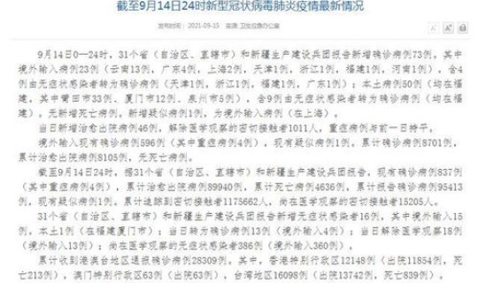 浙江新增无症状2例病例 浙江新增23例本土无症状病例