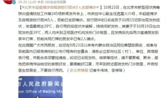 北京一对夫妻确诊病例 北京一对夫妻违反防疫规定被立案