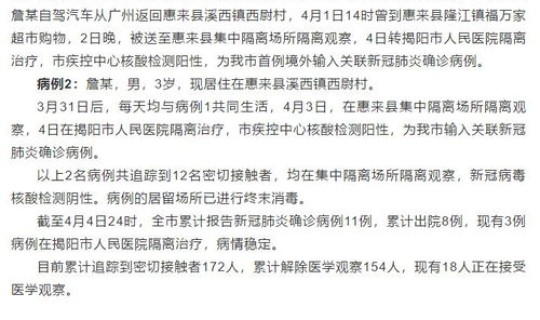 广东本土确诊病例？广东新增本土确诊病例6例