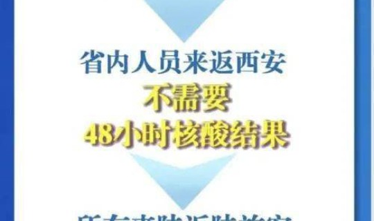 西安防疫最新措施及政策？西安的最新防疫政策