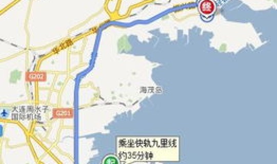 大连港客运站的地址在哪里？大连站到大连港客运站怎么走