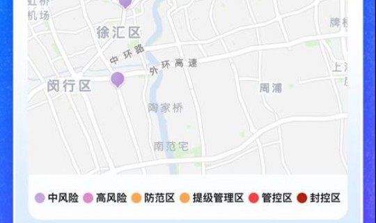 上海几个区是中风险，上海疫情几个风险区