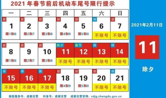2021限号时间表10月 北京限号2021年10月限号范围有哪些
