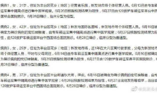 广州昨日新增12例病例 北京昨日新增确诊病例22例的具体情况是怎么样的