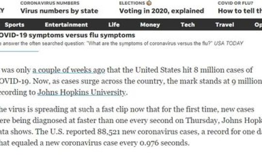 美国新增病例最新数据？美国现在多少病例