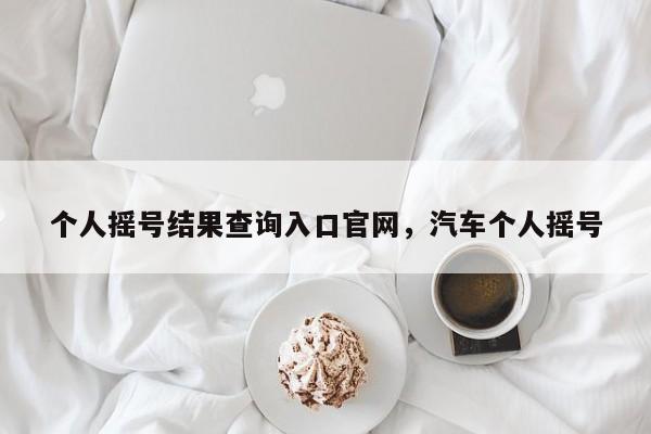 个人摇号结果查询入口官网，汽车个人摇号